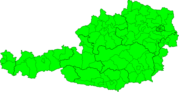 Aktuelle Unwetterkarte Österreich